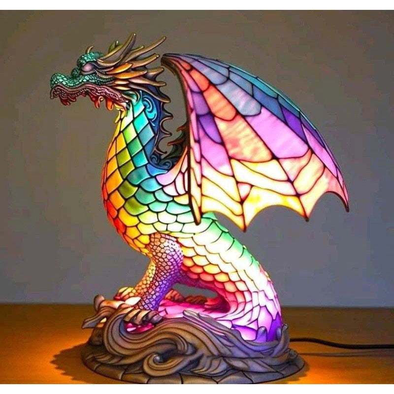 2024 3D Colored Animal Light Desk Lamp Animal Series Decorative Night Light Animal Elephant Owl Cat Vintage Table Lamp Home Decoration